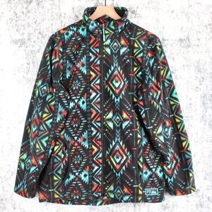 Powder River Outfitters Panhandle Women’s M Jacket Fleece Aztec Western Native